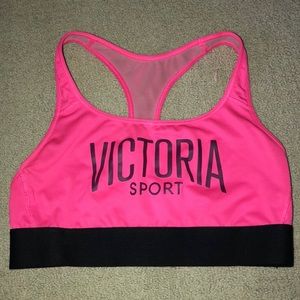 Hot pink Victoria secret sports bra
